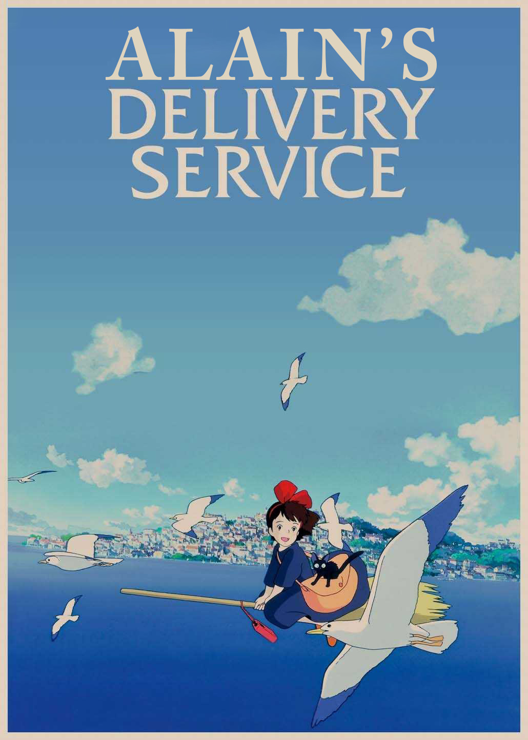 Plakat für Alain's Delivery Service