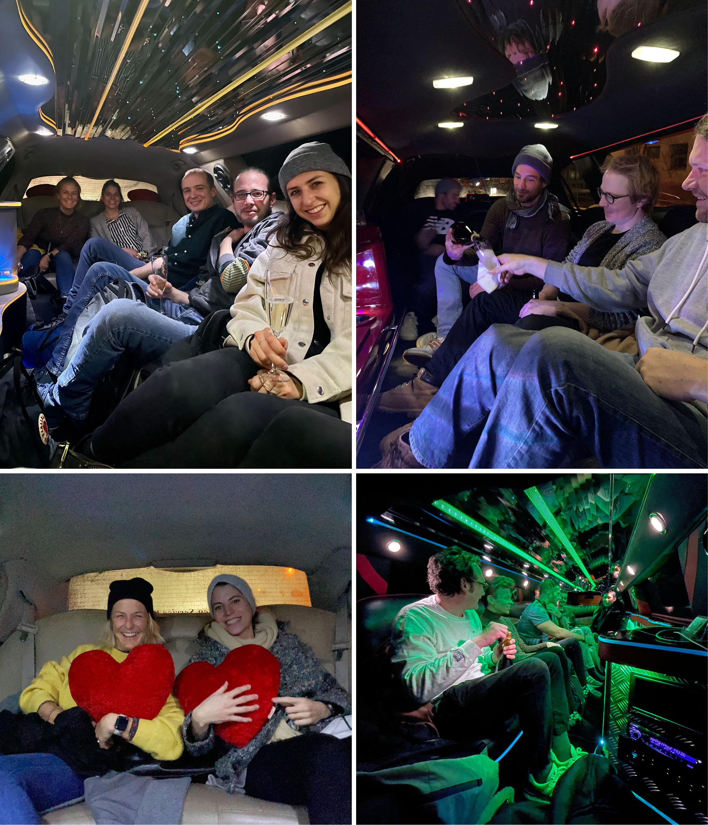 Bilder aus den Strechlimousinen