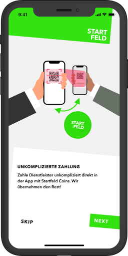 Startfeld Wallet Onboarding
