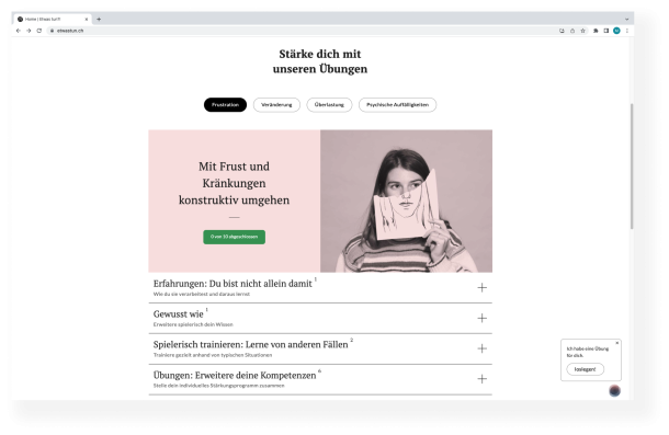 Overview exercises frustration