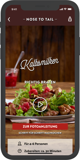 Fotoanleitung Kalbsmilken richtig braten