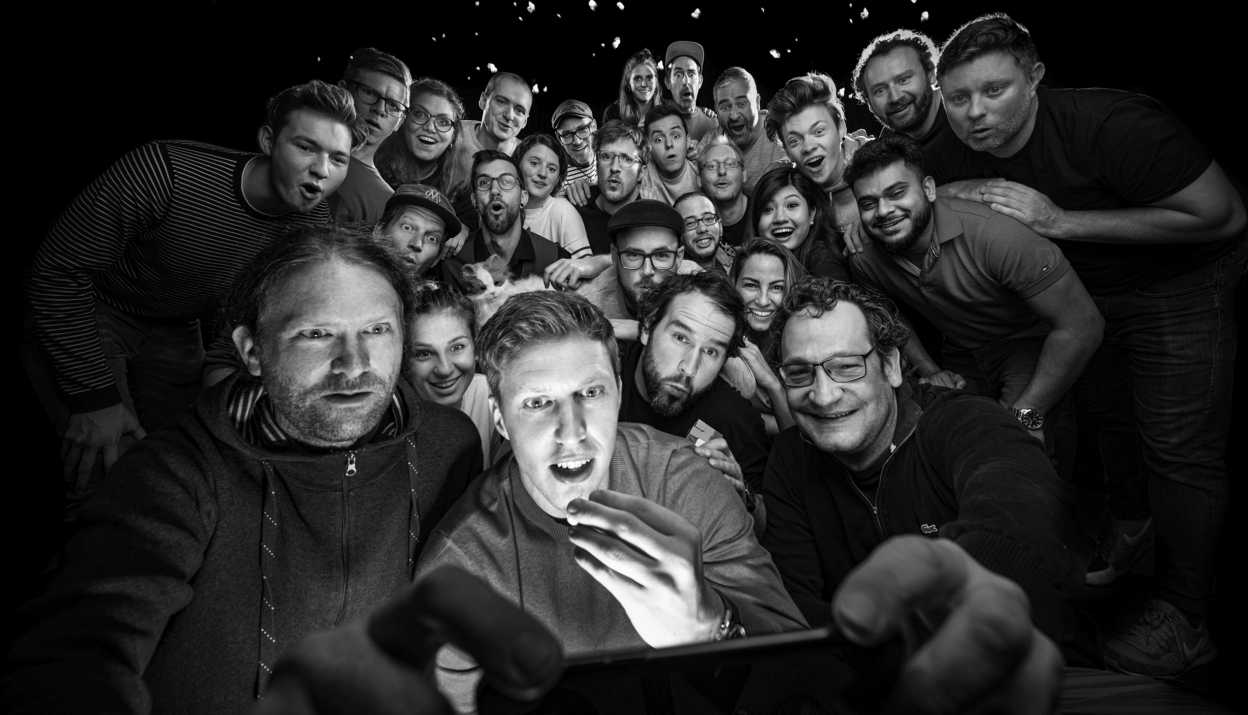 Gruppenbild vom Apps with love Team 2018