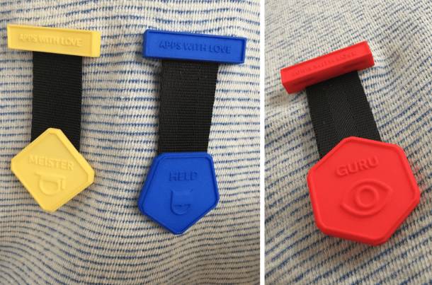Apps with love Medals