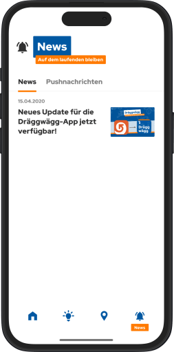 News in der Dräggwägg App