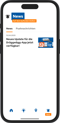 News in the Dräggwägg app