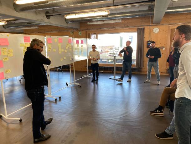 Discussion round at the workshop