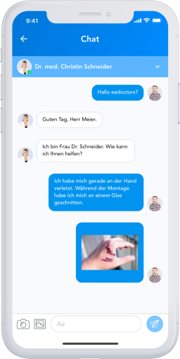 eedoctors Chatfunktion