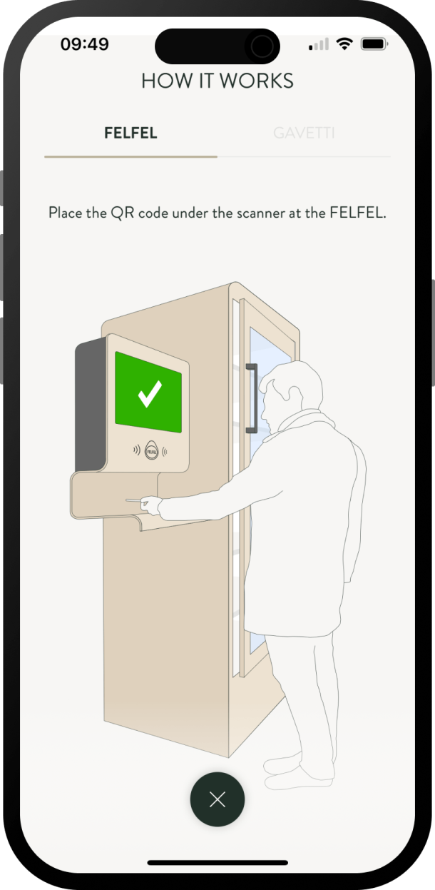 Animation in the FELFEL onboarding