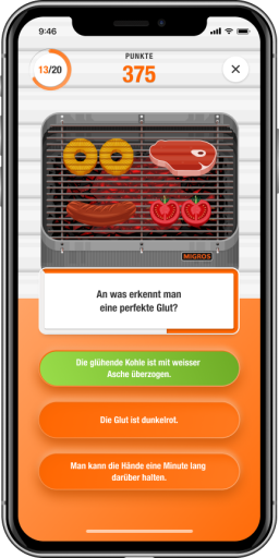 Grillitarier Grillspiel Frage