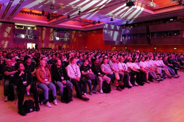 Kotlinkonferenz Publikum am sitzen