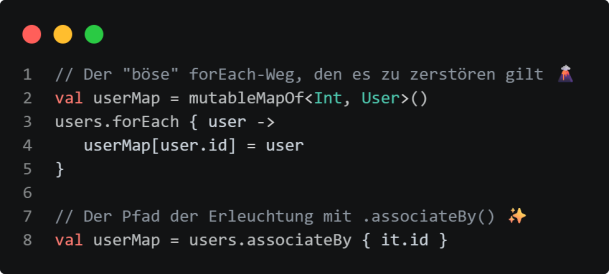 Code Beispiel Kotlin