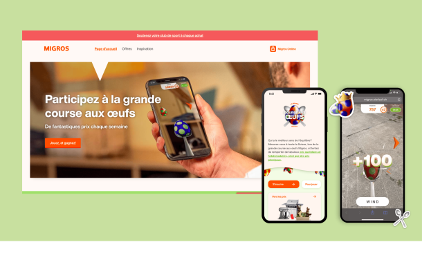 Migros Easter Campaign and AR Game 2022