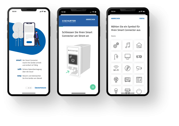 Onboarding und Pairing des Smart Connectors