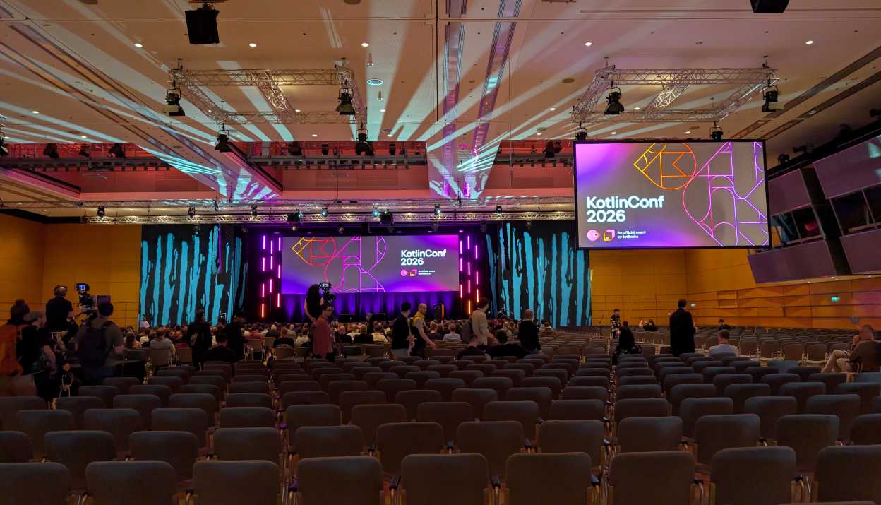 Kotlinkonf Bühne