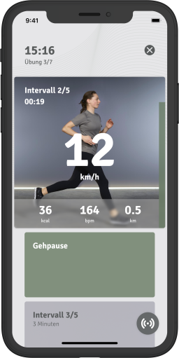 Team Armee Training App UI