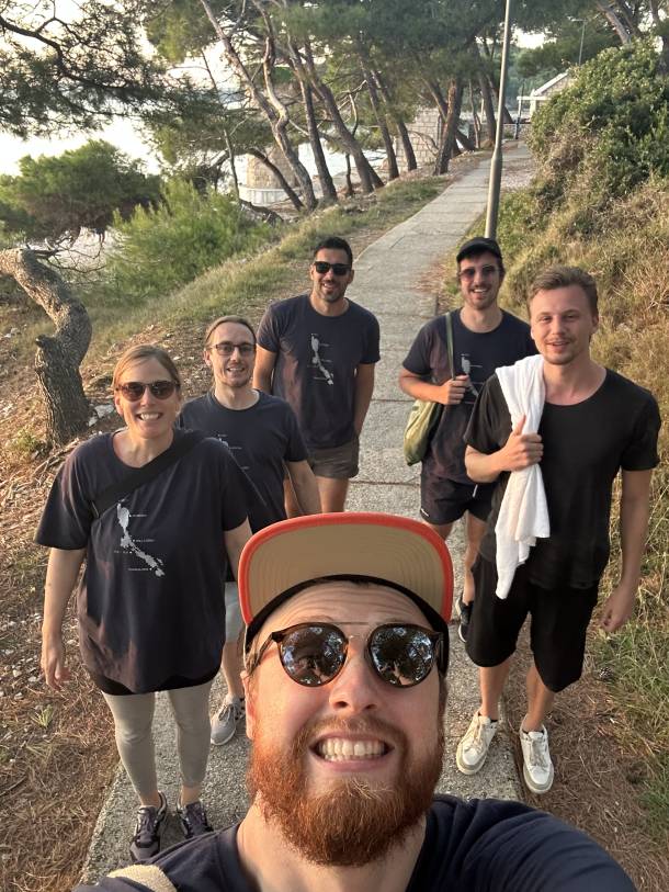 Mitarbeitende von Apps with love beim Sport