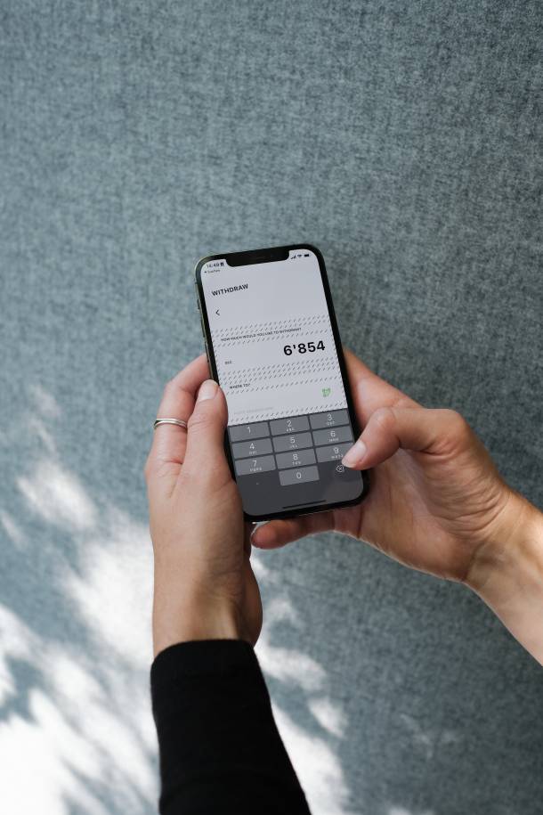 Startfeld app sur un smartphone