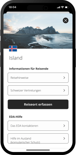 Travel advice for individual countries