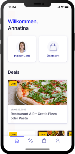 ZRH Insider App Dashboard